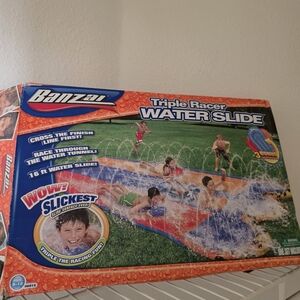 Banzai Triple Racer Water Slide